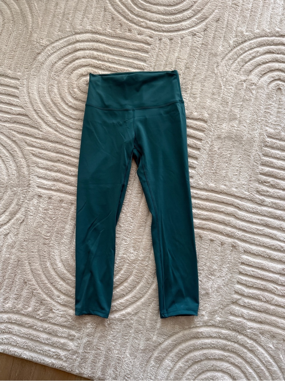 Lululemon Teal Wunder Train Leggings